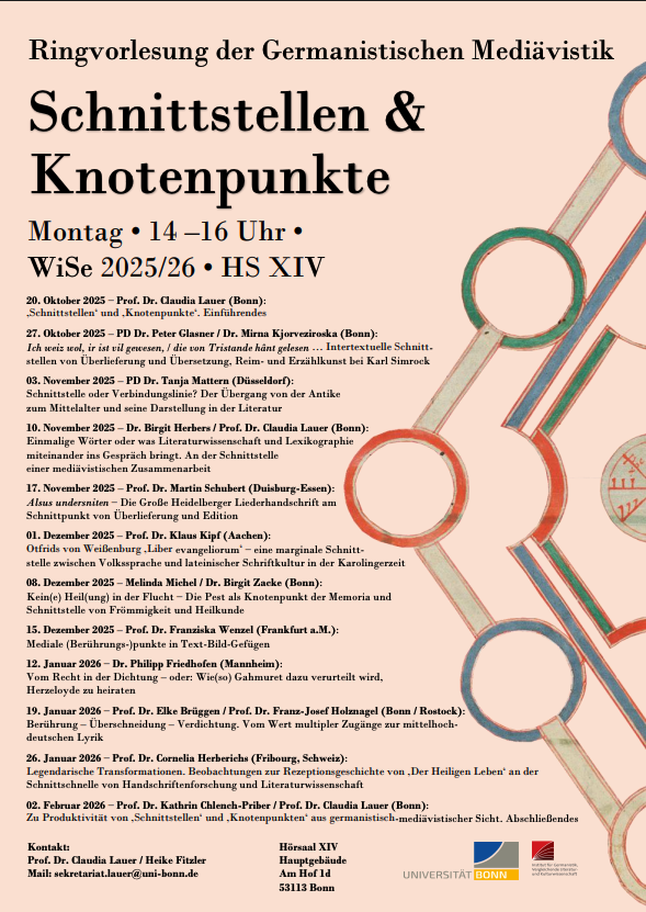 Plakat - Ringvorlesung Bonn